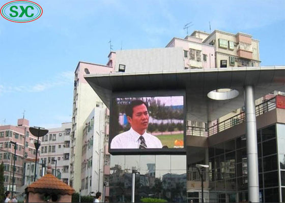 Buen precio Pantalla a todo color al aire libre de SMD P10 LED montada en la pared para hacer publicidad en línea