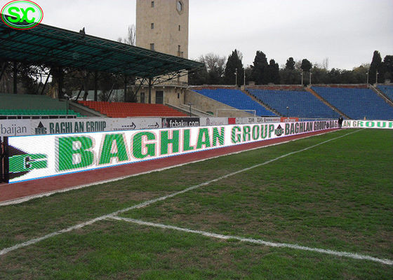 Pantalla LED del estadio de fútbol de P10 RGB, alta frecuencia de actualización 5000hz garantía de 5 años