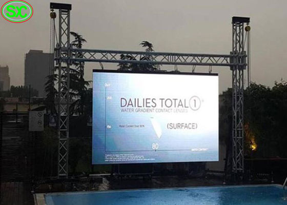 Buen precio Pared de alquiler de la pantalla LED de la publicidad, pantalla de P6 LED para el anuncio publicitario en línea