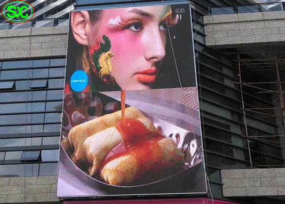 Buen precio Pantalla LED a todo color al aire libre P16 160 x 160 para las compañías de publicidad, pantalla del anuncio en línea