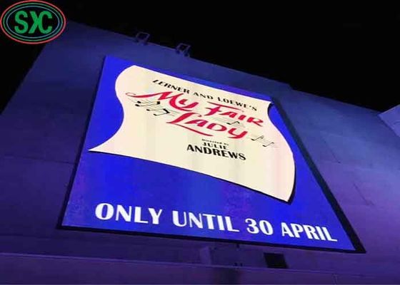 Buen precio Pantalla LED de alta definición para exteriores a todo color P5 para vallas publicitarias, resolución de 32 puntos x 32 puntos En línea