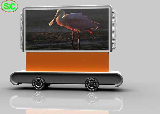 Buen precio El vehículo móvil de la publicidad llevó las carteleras electrónicas P3.91 al aire libre 3840hz de la exhibición en línea