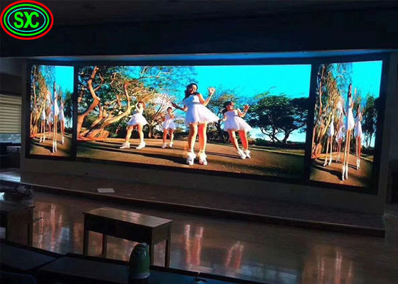 Buen precio IP43 pantalla a todo color interior de la pantalla LED P6 LED para el alquiler o el uso de la fijación en línea
