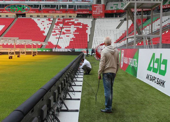 Estadio deportivo Perímetro pantalla LED P8 a todo color Inodoro