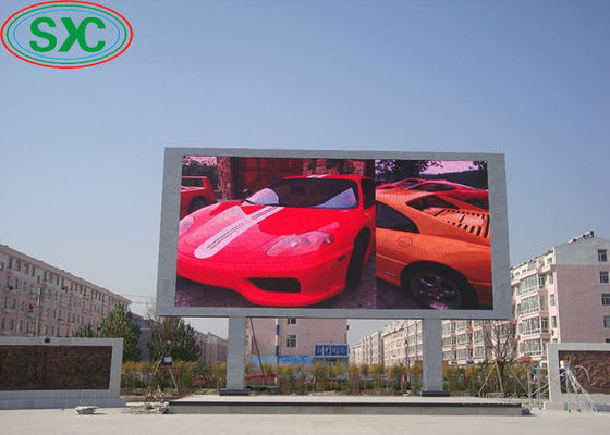 Buen precio Pantalla grande IP65 Nivel impermeable al aire libre Pantalla LED a todo color P6 Pantalla de cartelería LED En línea