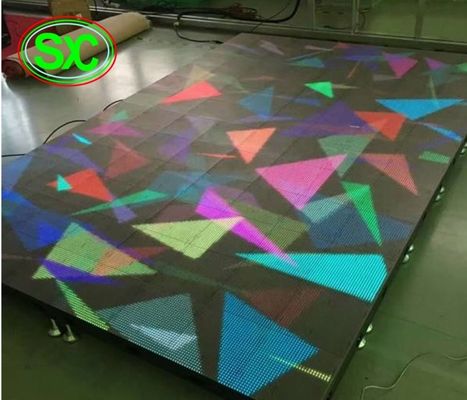 Buen precio 6,25 milímetros Smd Digital Dance Floor a todo color, luz de las estrellas Dance Floor de la etapa para al aire libre en línea