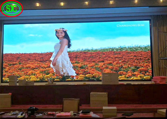 Buen precio alta pantalla llevada interior de la definición p4 para la sala de conferencias o el uso grande de la iglesia en línea