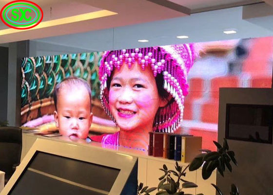 Buen precio Video a todo color 1080p HD pantalla LED de alta calidad alta tasa de actualización negro SMD interior en línea