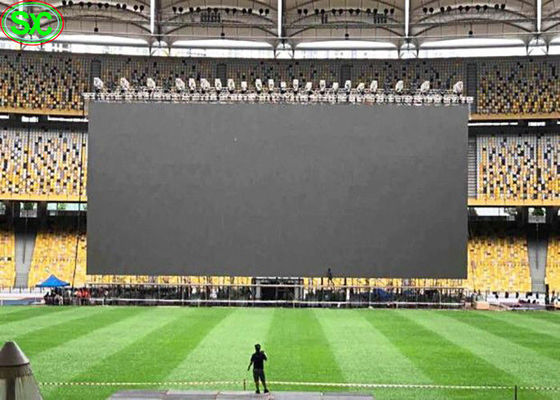 Buen precio La etapa electrónica al aire libre LED del estadio defiende el marcador P6 en pantalla grande en línea