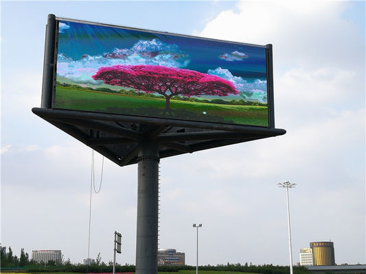 Buen precio P6 Cuarto exterior de acero sólido montado de color completo en línea