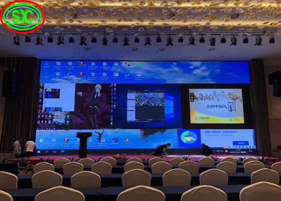 Buen precio Escenario de bodas LED Video Pared de publicidad móvil Display de alquiler PH3mm Pixel en línea