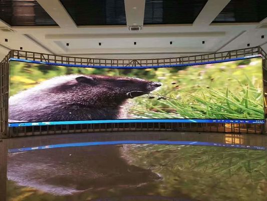 Buen precio 256*128mm Indoor Full Color LED Display Screen Estructura de rendimiento de seguridad en línea