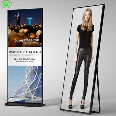 Buen precio Pantalla LED P2 HD extraíble, señalización digital plegable para cines y supermercados En línea