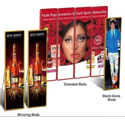 Buen precio Display de cartel LED de aluminio con resolución de módulo 172*86 y chips LED SMD2121 con material de panel en línea