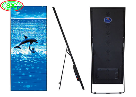 Interior P2.5 Espejo a todo color LED Poster Display Control inteligente inalámbrico USB 4G