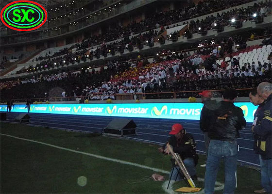 Pantalla LED al aire libre SMD3535 del estadio de P10 P8 1R1G1B 6500nits