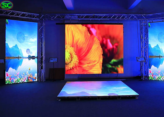 Buen precio ESCUPA la pantalla LED a todo color interior anti de la vibración 8K 4K TV P1.6 SMD1921 en línea