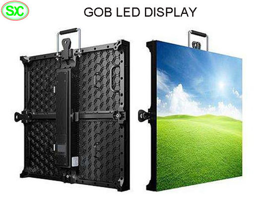 El desplome anti 6500K-9500K P1.6 de Digitaces ESCUPE la pared de la pantalla de la etapa LED TV de Nationstar