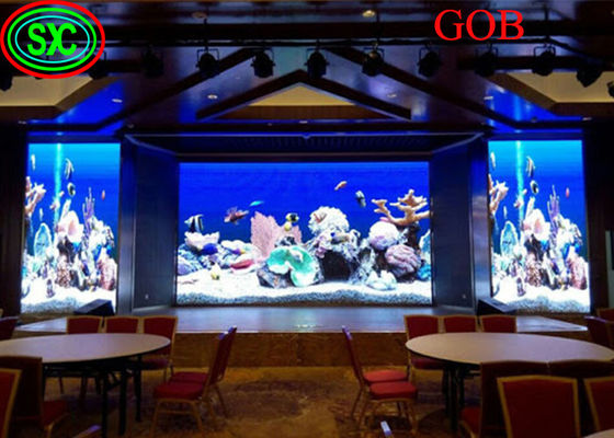 Buen precio P1.875 P2 P2.5 GOB 3840HZ Indoor Full Color LED Display para publicidad LED para publicidad en línea
