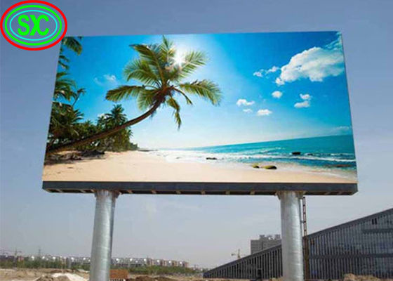 Buen precio Display LED a todo color exterior Publicidad Led Billboard P4 con certificación CE ROHS FCC CB en línea
