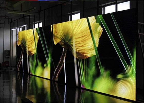 Buen precio Echada interior del pixel de la pantalla LED 6m m del estadio de la difusión 1R1G1B de HD en línea