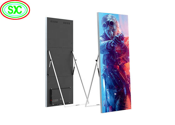 Buen precio Interior de color completo P2.5 de gran anchura 2500cd/m2 Pantallas de carteles LED de pie en el piso en línea