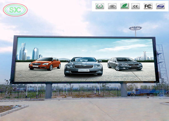 Buen precio 8000nits P10 Inodoro para exteriores Full Color LED Billboard 320x160mm IP65 en línea