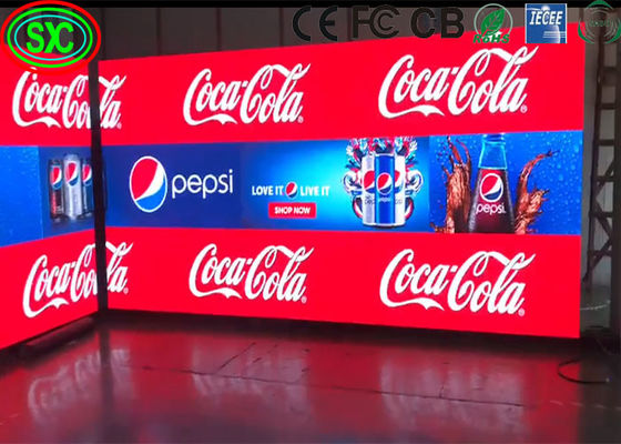 Buen precio La publicidad de la pared video grande llevada grande de alquiler llevada etapa interior de la pantalla HD de la exhibición P5 del tablero video llevó las pantallas interiores en línea