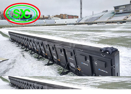 Buen precio Publicidad al aire libre del fútbol de la pantalla LED del estadio P10 para los tableros del partido en línea