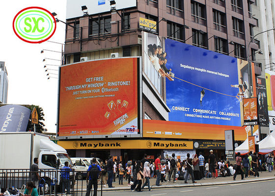 Buen precio Cartelera al aire libre Digitaces de la publicidad de P6 HD de la pantalla comercial LED de la reproducción de vídeo en línea