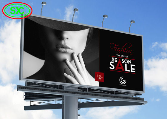 Buen precio La pantalla llevada a todo color al aire libre artesona la cartelera de publicidad P8 de 256x128m m en línea