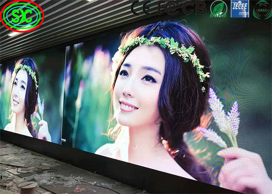 Buen precio P3 LED de alquiler de alta definición pantalla de vídeo DIP346 publicidad LED cartel AC110 / 220V en línea