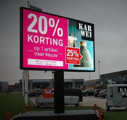 Buen precio Pantalla impermeable digital al aire libre de la publicidad comercial P6 LED de HD LED/muestra llevada/cartelera llevada al aire libre de la exhibición en línea