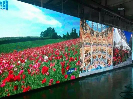 Buen precio P4 SMD2121 p4 llevó el módulo llevado a todo color de la exhibición del RGB del panel, el panel interior del LED, 1/16 exploración 256*128m m, texto, imágenes, s video en línea