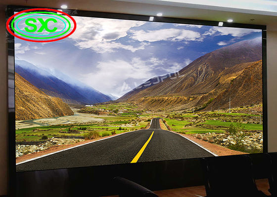 Buen precio Pantalla/el panel/tablero a todo color interiores de la pantalla LED de HD P3 para la sala de exposición de la TV en línea