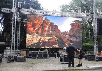 Buen precio Gran panel LED colgante P5 escenario exterior LED de video pared de alquiler de pantalla a todo color en línea