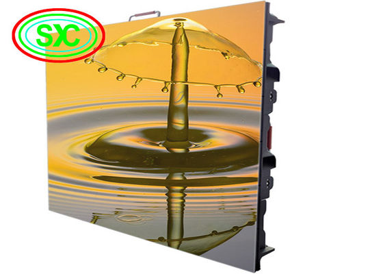 Buen precio La pantalla de visualización llevada publicidad interior montada en la pared de Pasillo HD P3.91 a presión aluminio de la fundición en línea