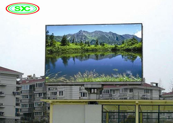 Buen precio Pantalla llevada llevada a todo color de la tablilla de anuncios de la publicidad al aire libre de las muestras de los deportes del fútbol en línea