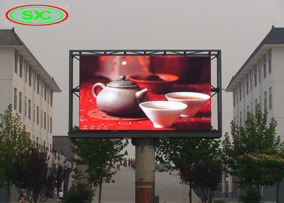 Buen precio Módulo a todo color al aire libre de SMD 3535 P10 LED Display320*160mm con la fuente de alimentación en línea