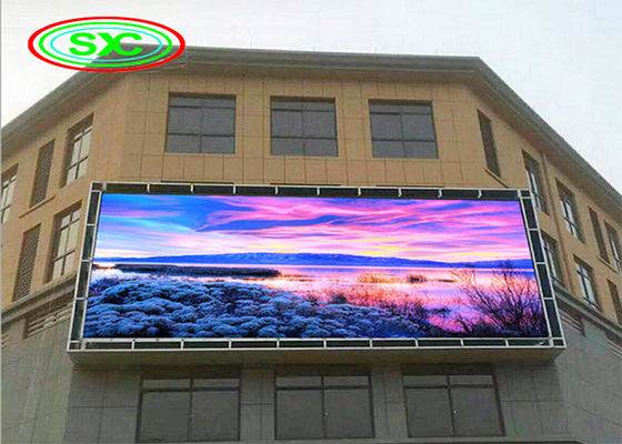 Buen precio Exploración llevada alquiler montado en la pared de la pantalla de visualización de la publicidad P10 1/4 que conduce modo en línea