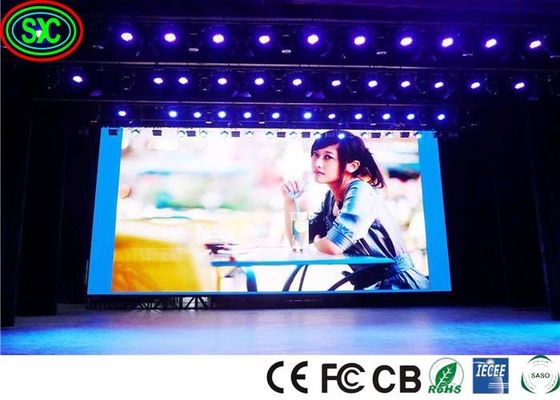 Buen precio Audiovisual IP40 SMD2121 P4.81 Led de escenario Video pantalla LED de pared de escenario pantalla LED de publicidad en línea