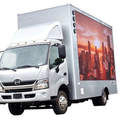 Buen precio Microprocesador al aire libre de Epistar del alto brillo de la exhibición P6 del camión de la publicidad de la prenda impermeable LED en línea