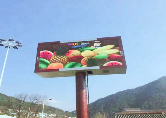 Buen precio Display LED de color completo de hierro o aluminio para publicidad en línea