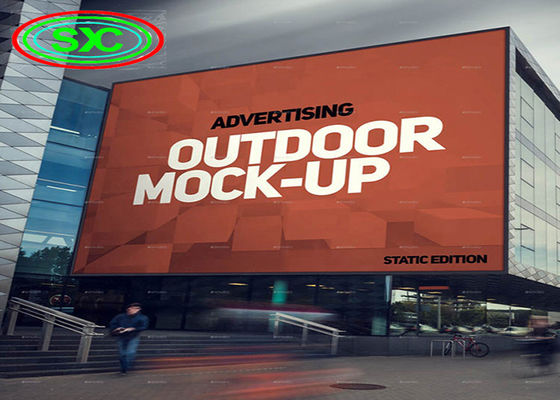 Buen precio SMD al aire libre P6 RGB comercial llevó el gabinete a prueba de agua llevado exhibición de la pantalla de vídeo en línea