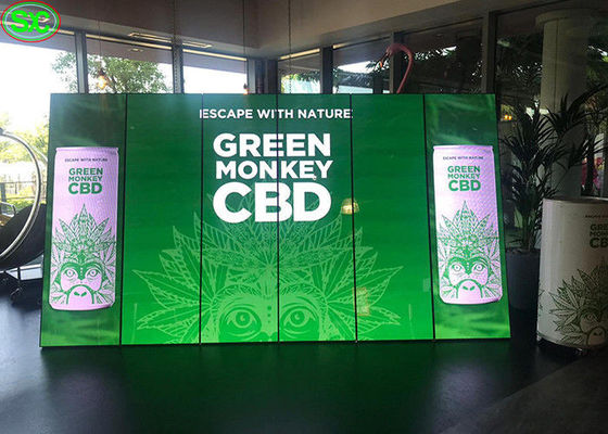 Pantallas LED publicitarias de pie