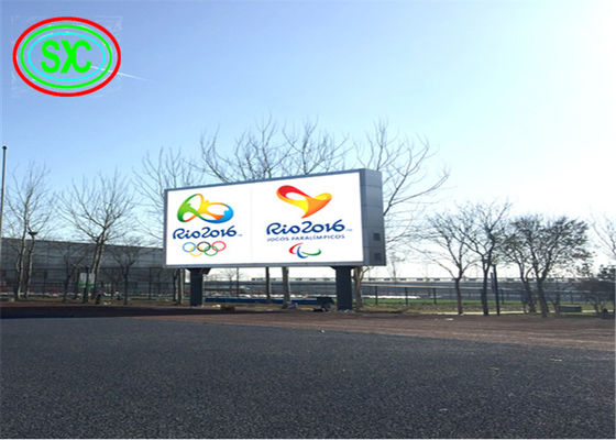 Buen precio Distancia a todo color al aire libre los 6m de la pantalla LED Min.View de la instalación fija P6 RGB en línea