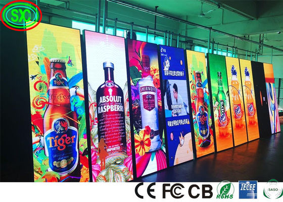 Buen precio el cartel interior llevó frecuencia de actualización de la publicidad digital de la muestra de P2.5 P3 alta sobre la exhibición 3840hz en línea
