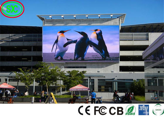Buen precio P6 exterior SMD2727 1R1G1B 7000cd/m2 Paneles LED a todo color para exhibición LED al aire libre en línea