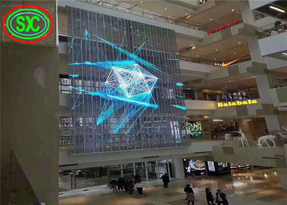 Buen precio cartel llevado transparente SMD1921 de 1500cd/sqm P3.91 para la tienda al por menor en línea