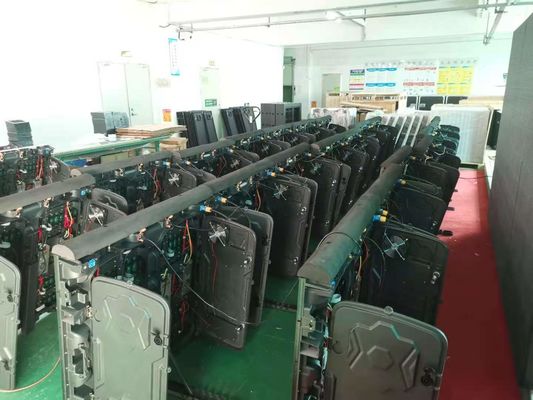 Pantalla LED al aire libre del estadio de P10 16X32m m para el fútbol